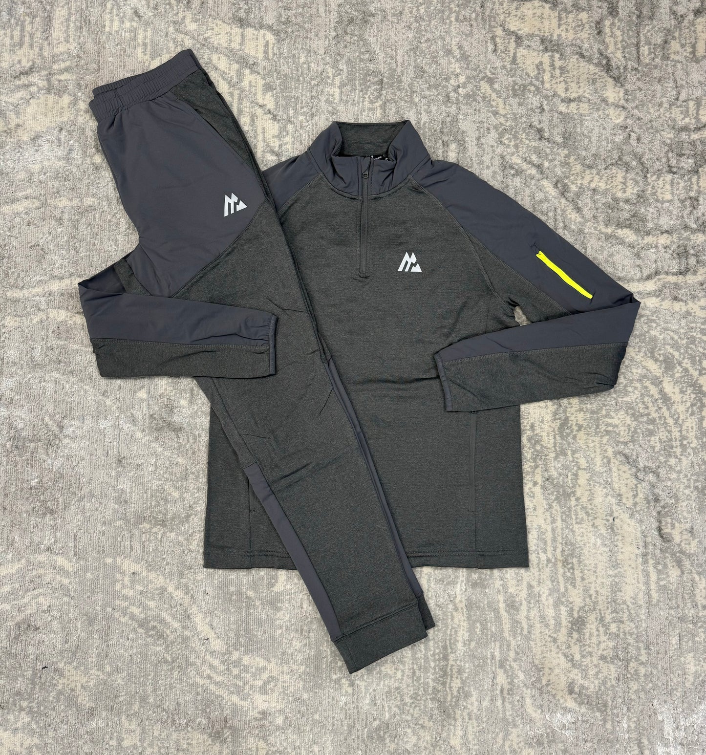 Montirex Summit Tracksuit Grey/Neon