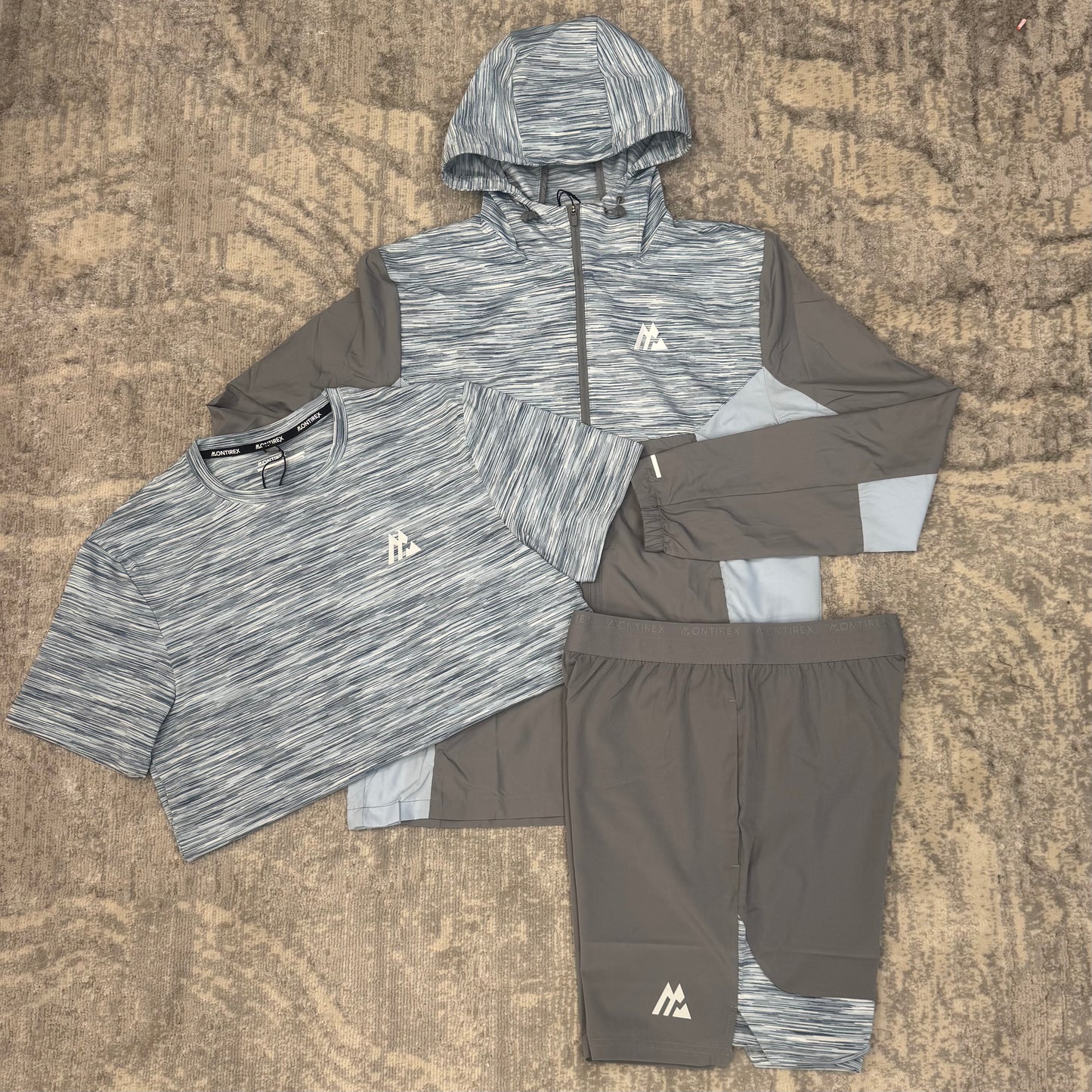 Montirex Trail 3 piece Ice Blue/Grey