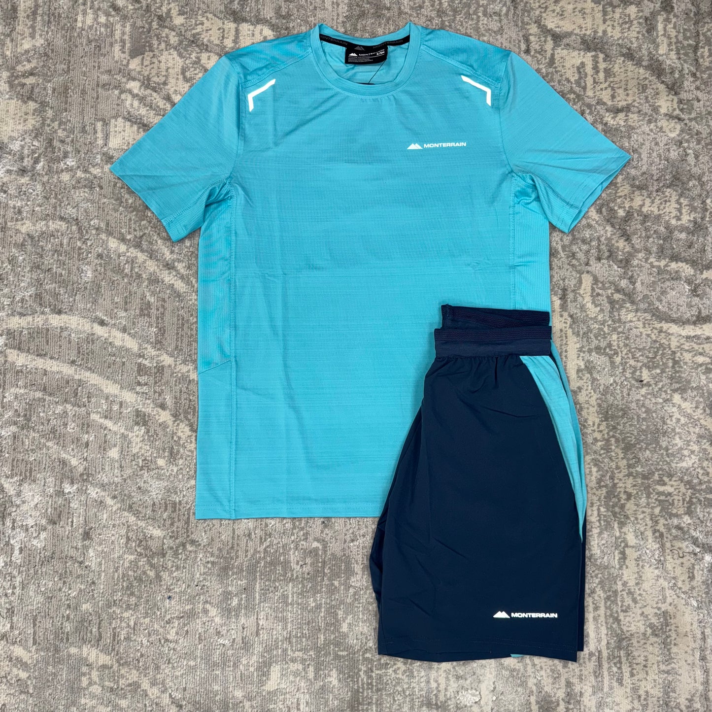Monterrain Lyder Twin Set Baby Blue / Navy