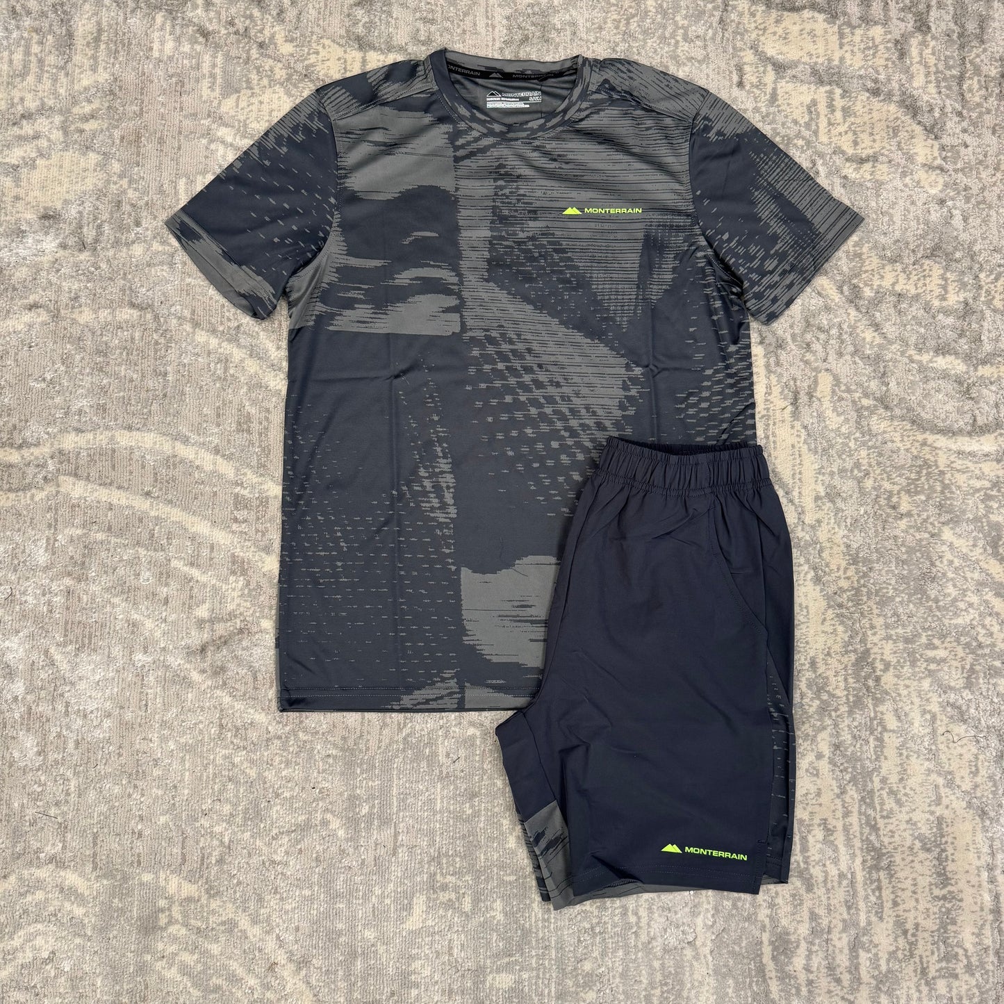 Monterrain Divide Twin Set Black/Grey/Green