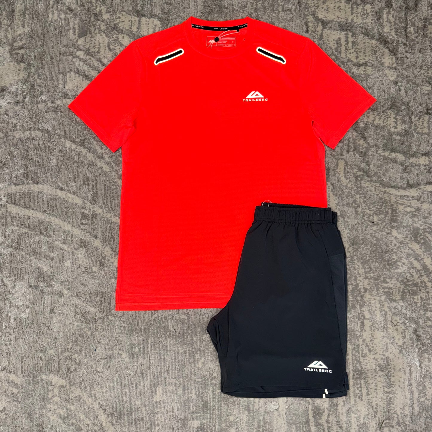 Trailberg Geo Twin set Fire Orange / Grey