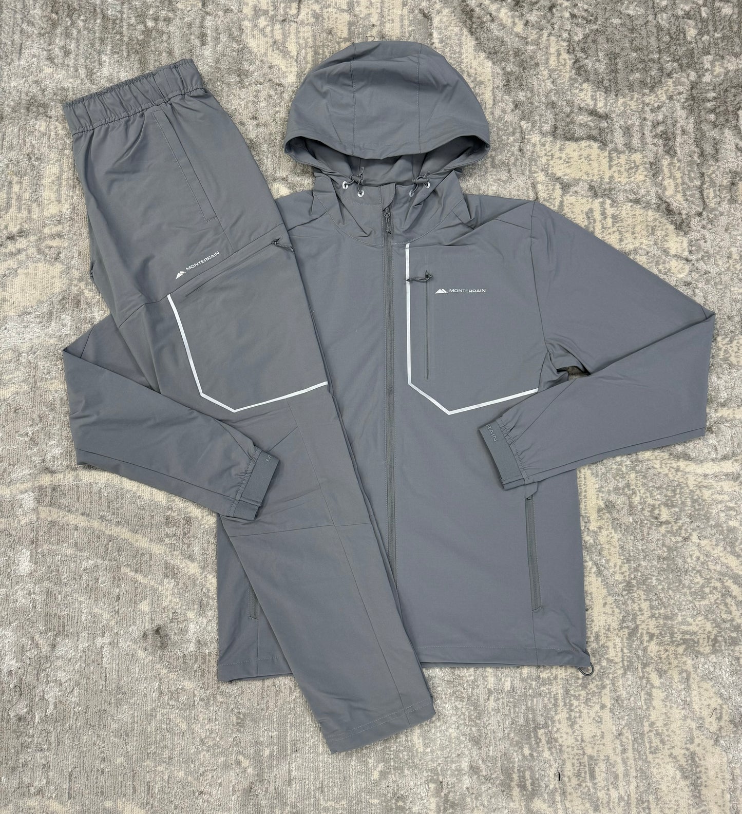 Monterrain Ramble Tracksuit Grey Scale