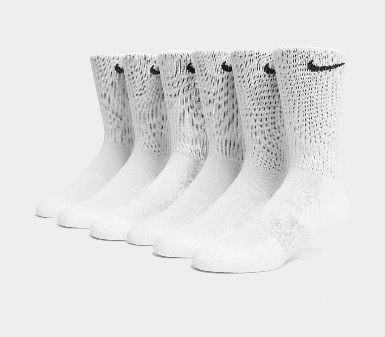 Nike Essential Everyday White Socks 3pack