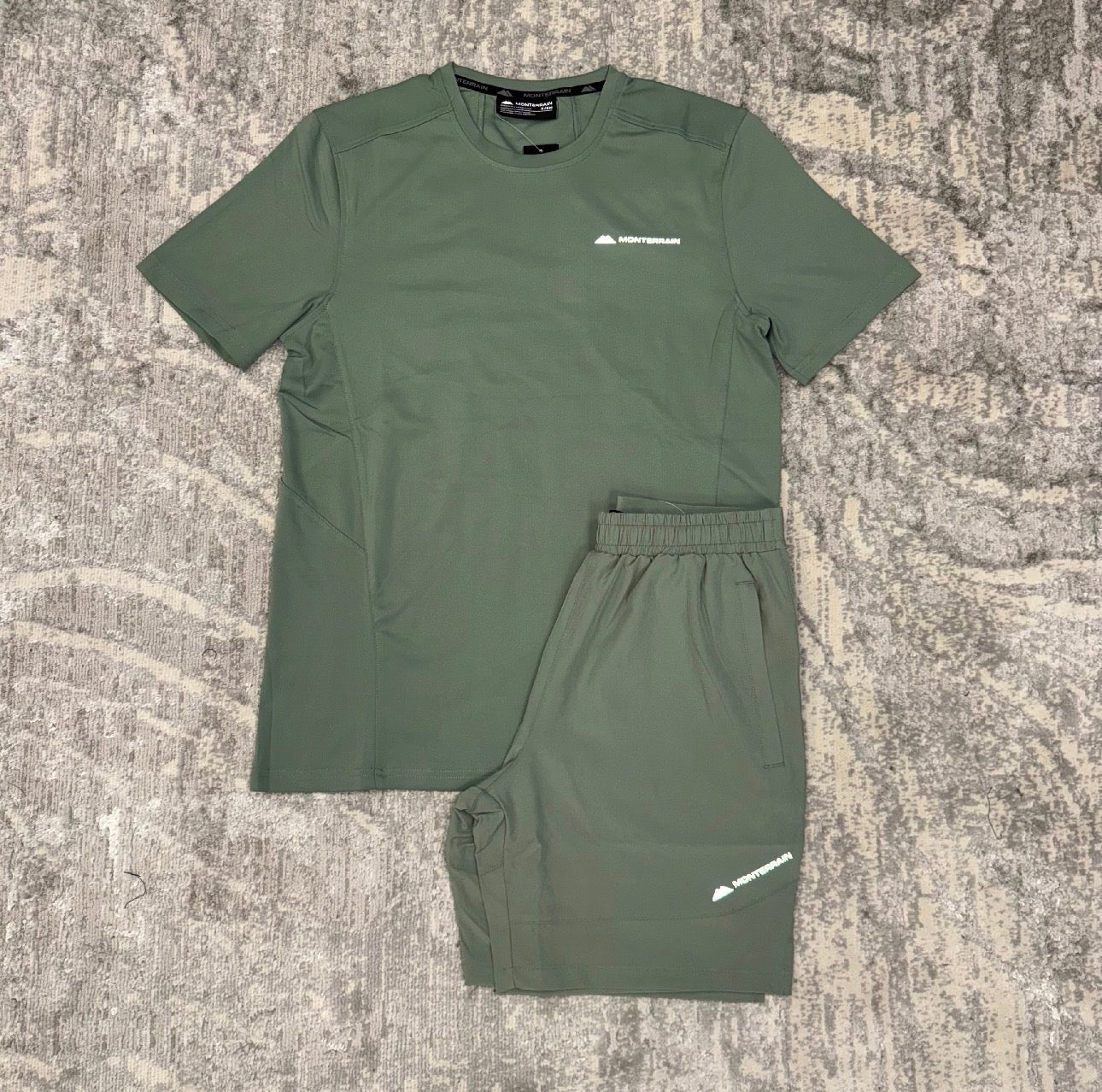 Monterrain Form Woven Twin Set Seaspray Green