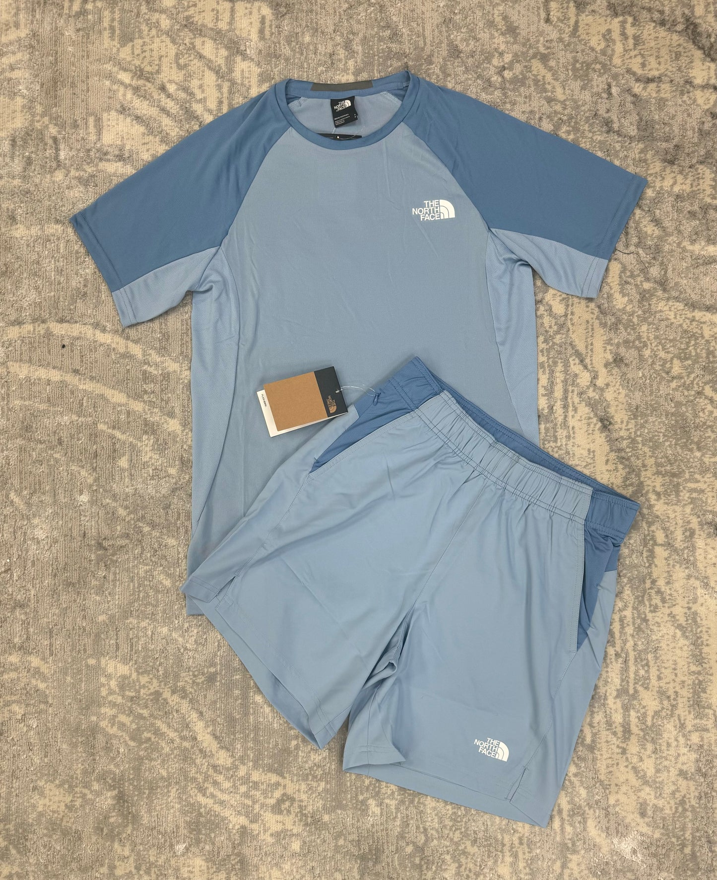 North Face Perfomance Two Tone Blue