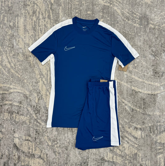 Nike Academy T-shirt set Blue/White