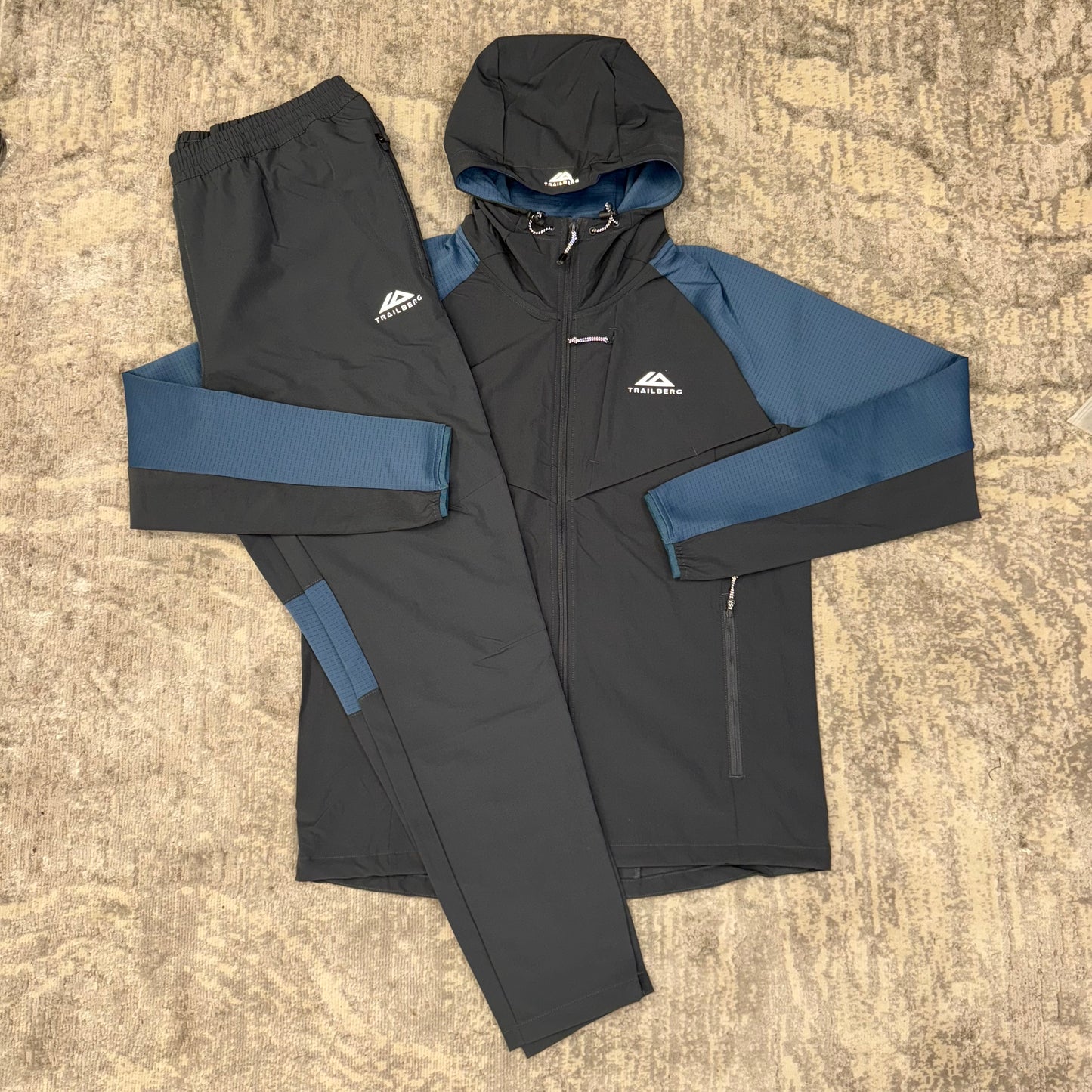 Trailberg Dash Tracksuit Grey/Blue