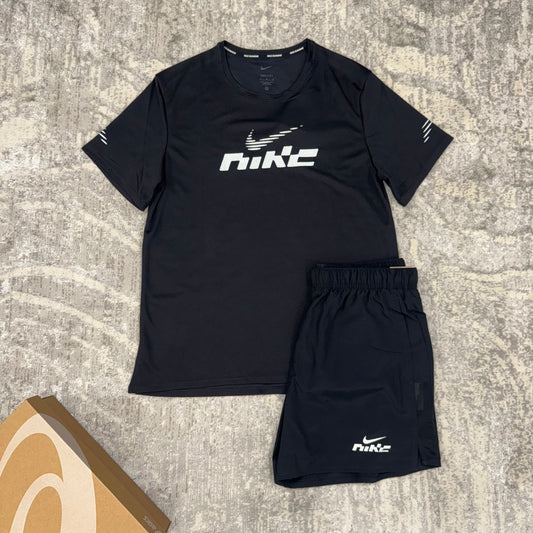 Nike Glitch Twin Set Black
