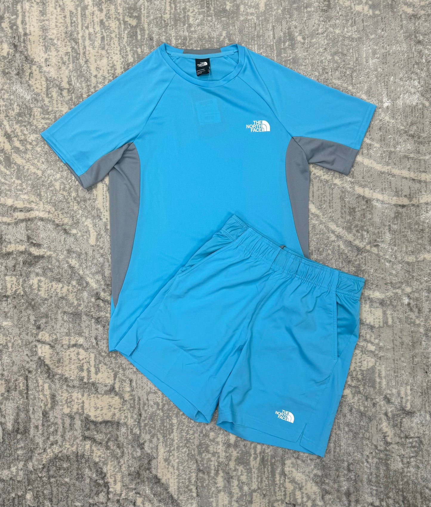 North Face Perfomance Blue/Grey