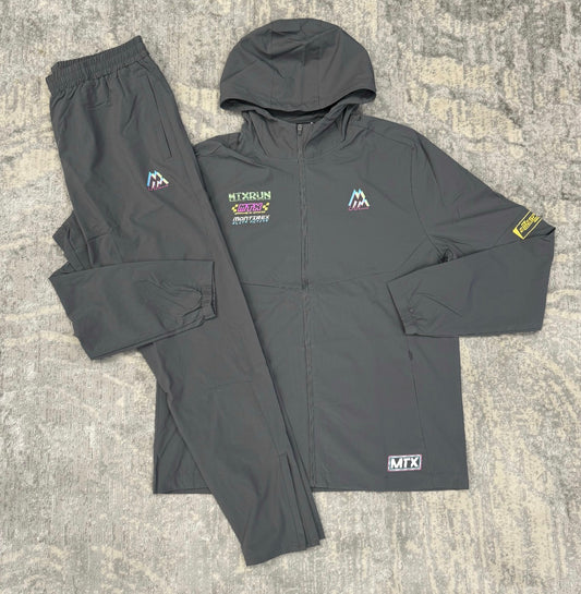 Montirex MTX Speed Run Tracksuit Cement Grey