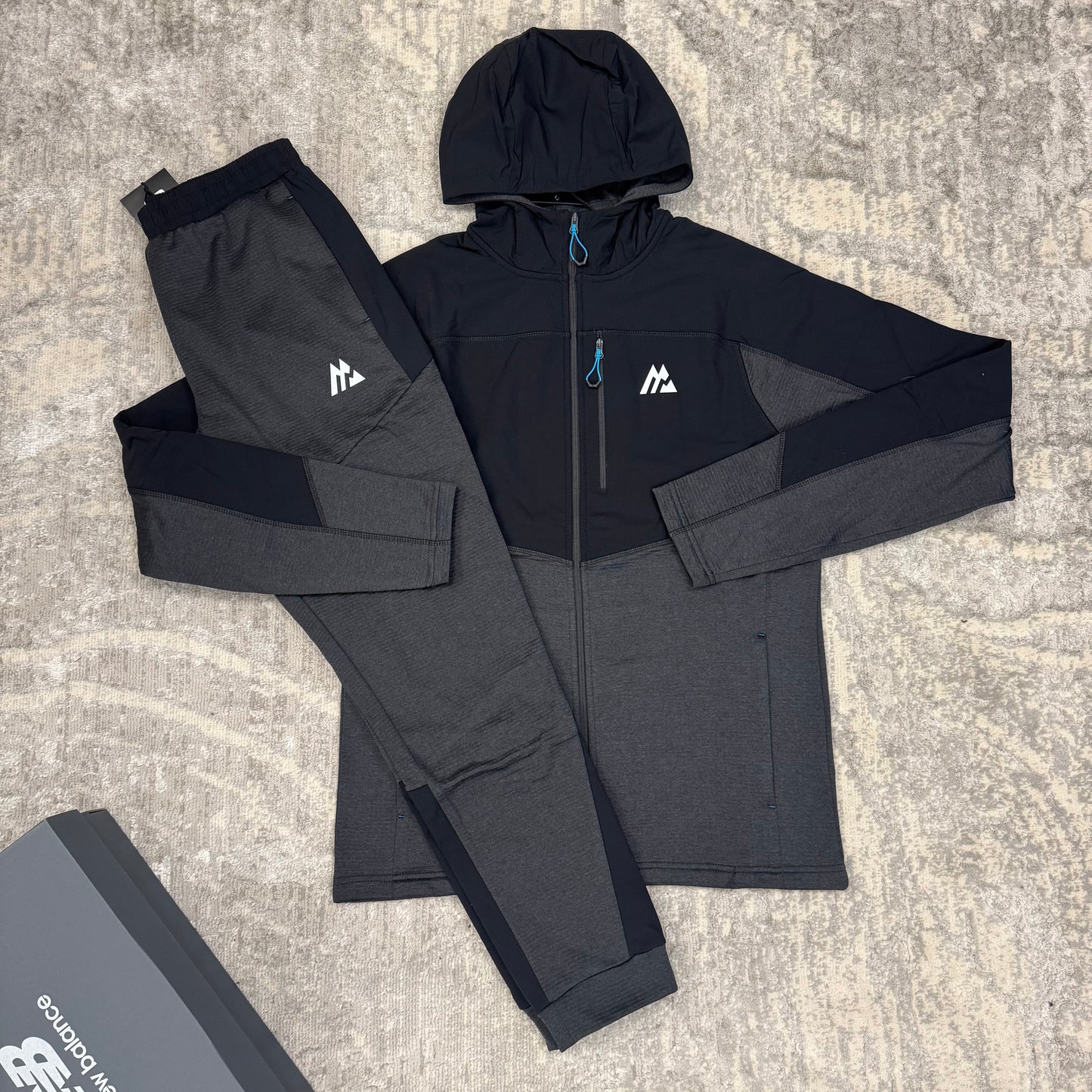 Montirex summit Tracksuit Grey/Black/Blue