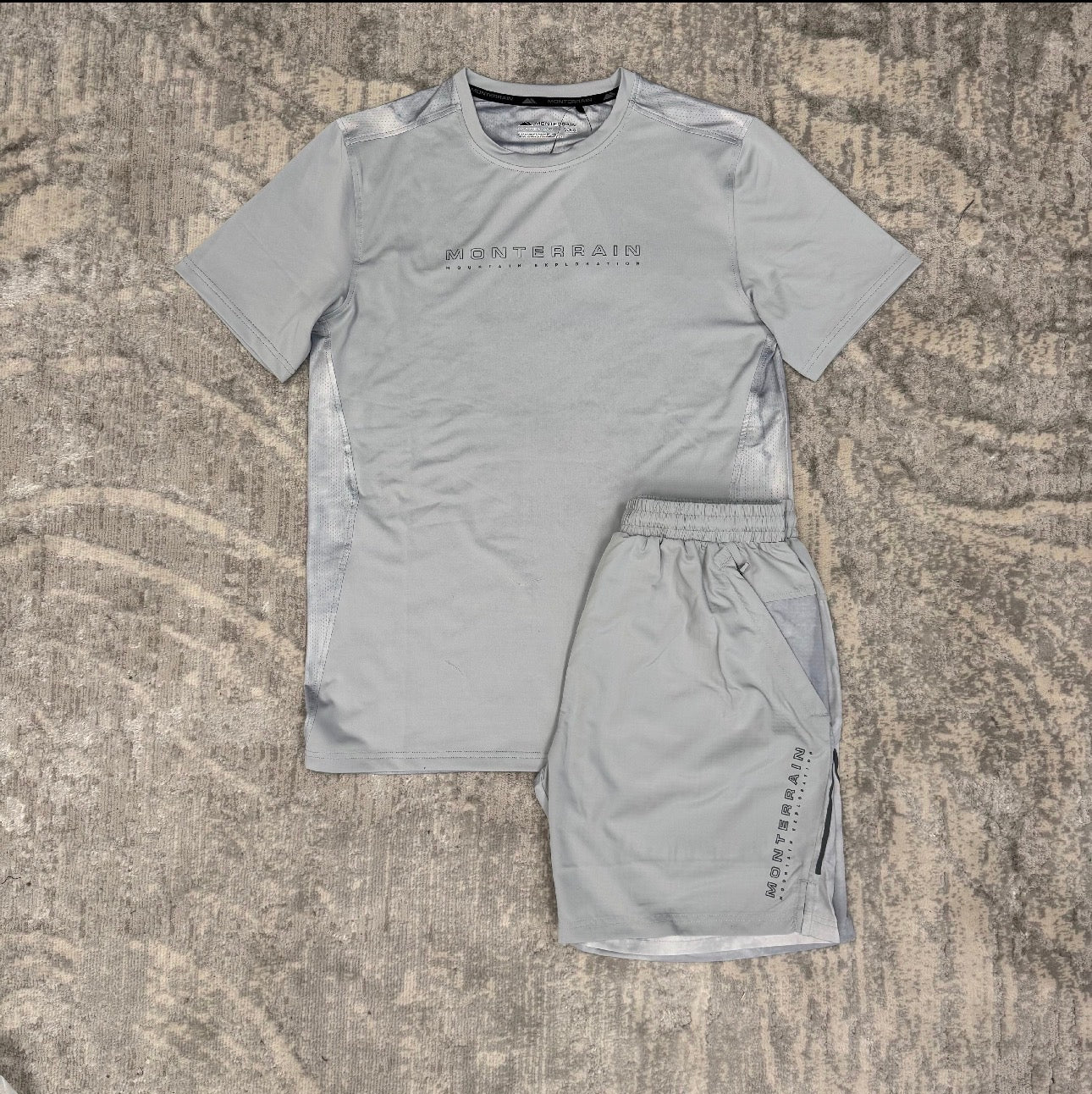 Monterrain Evaporate Twin Set Grey