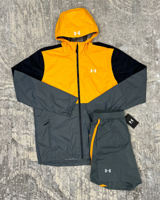 Under Armour Windrunner Set Orange/Grey