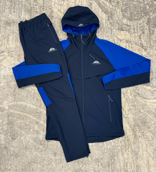 Trailberg Rapid Duo Material Tracksuit Navy/Blue