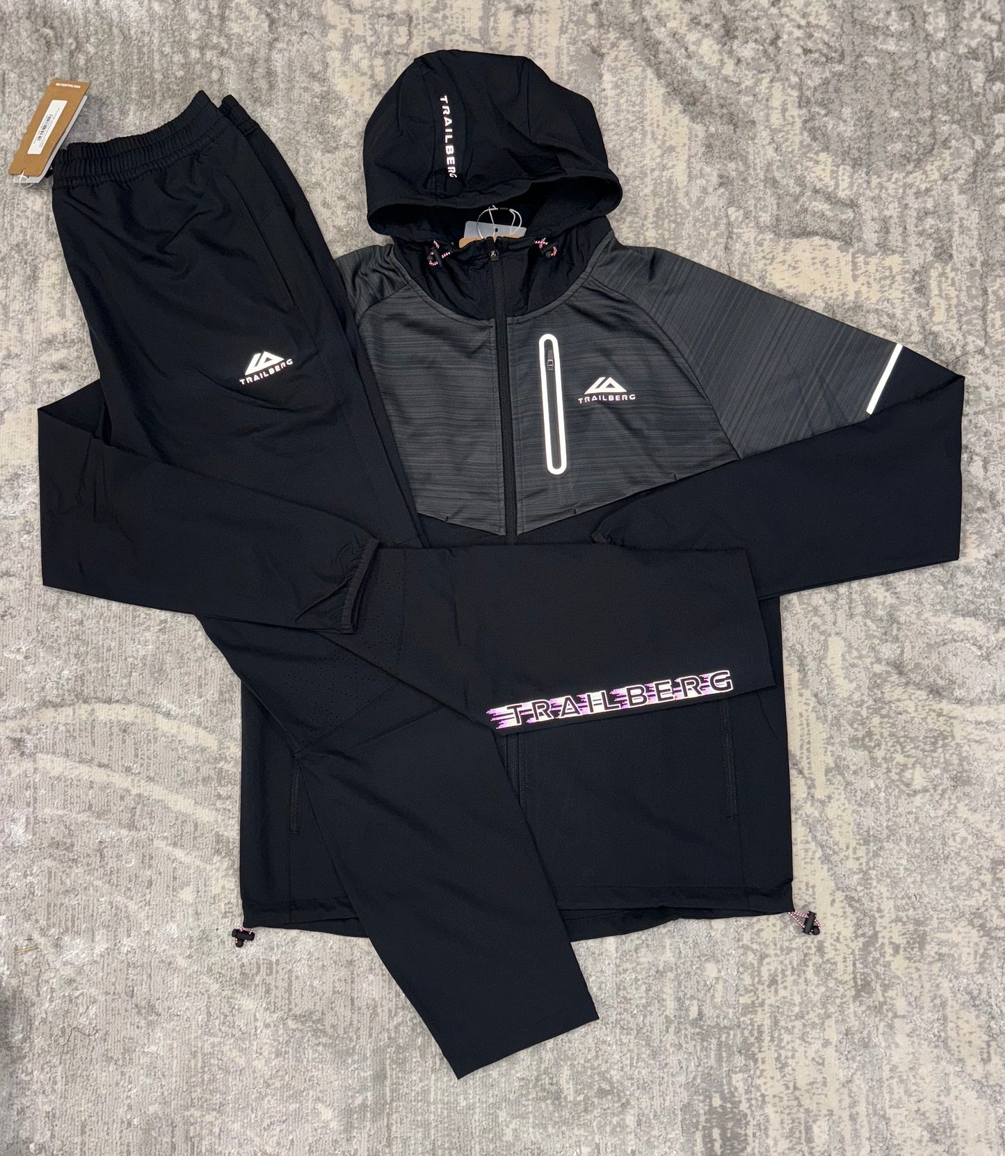 Trailberg Trail Tracksuit Black