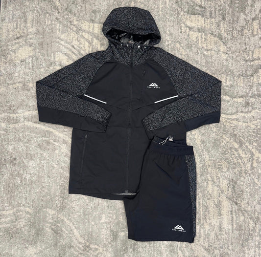 Trailberg Reflect Windbreaker Twin Set Black