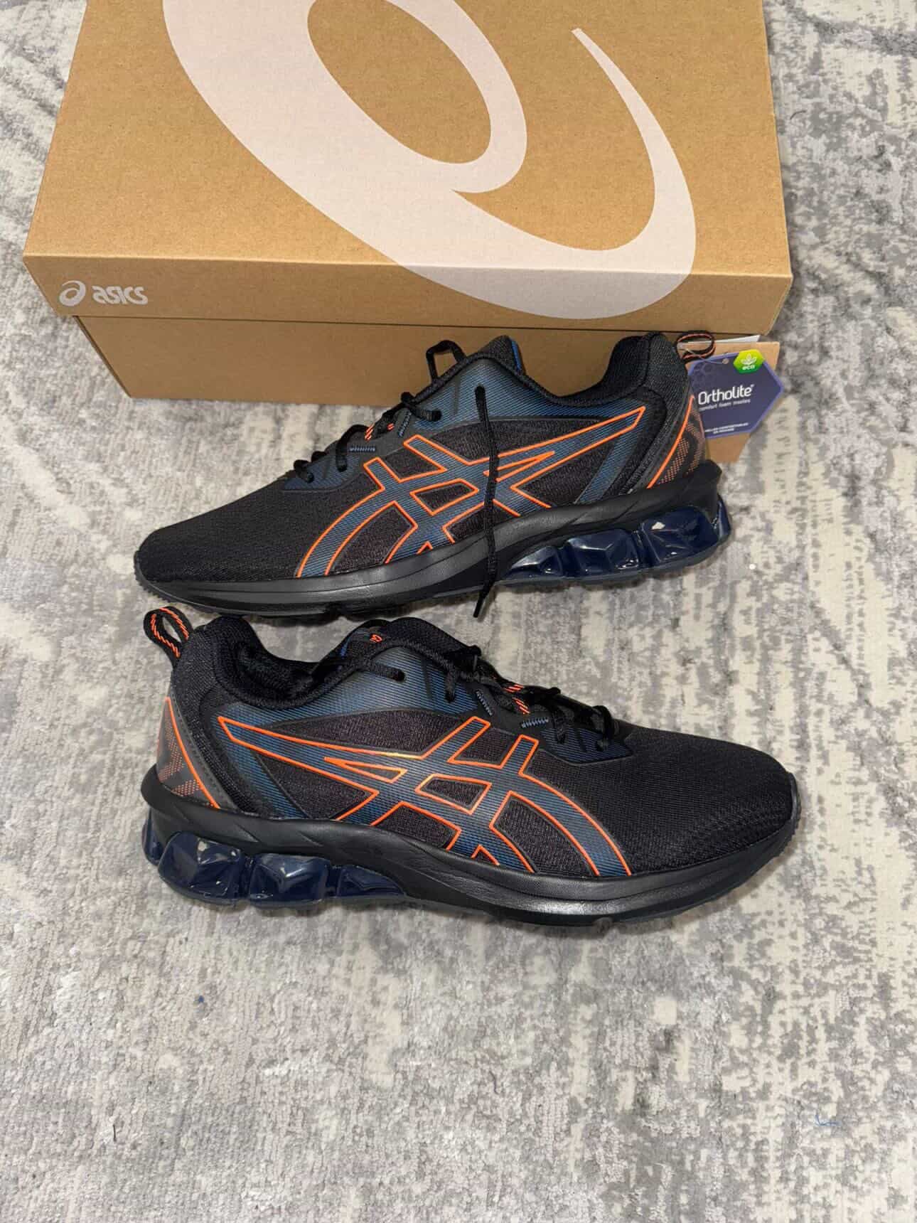 Asics Gel Quantum 90 IV Black/Shocking Orange