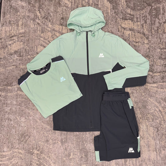 Montirex Charge 3 Piece Windrunner Set Sea Foam/ Slate Grey