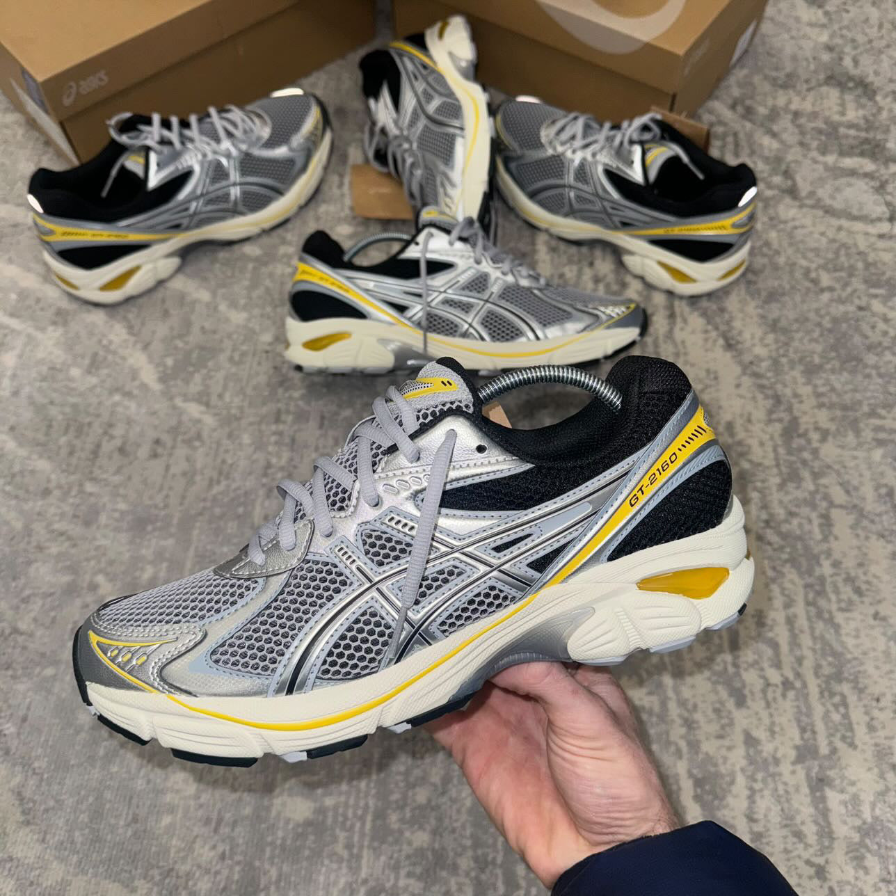 Asics GT-2160 Grey/Pure Silver