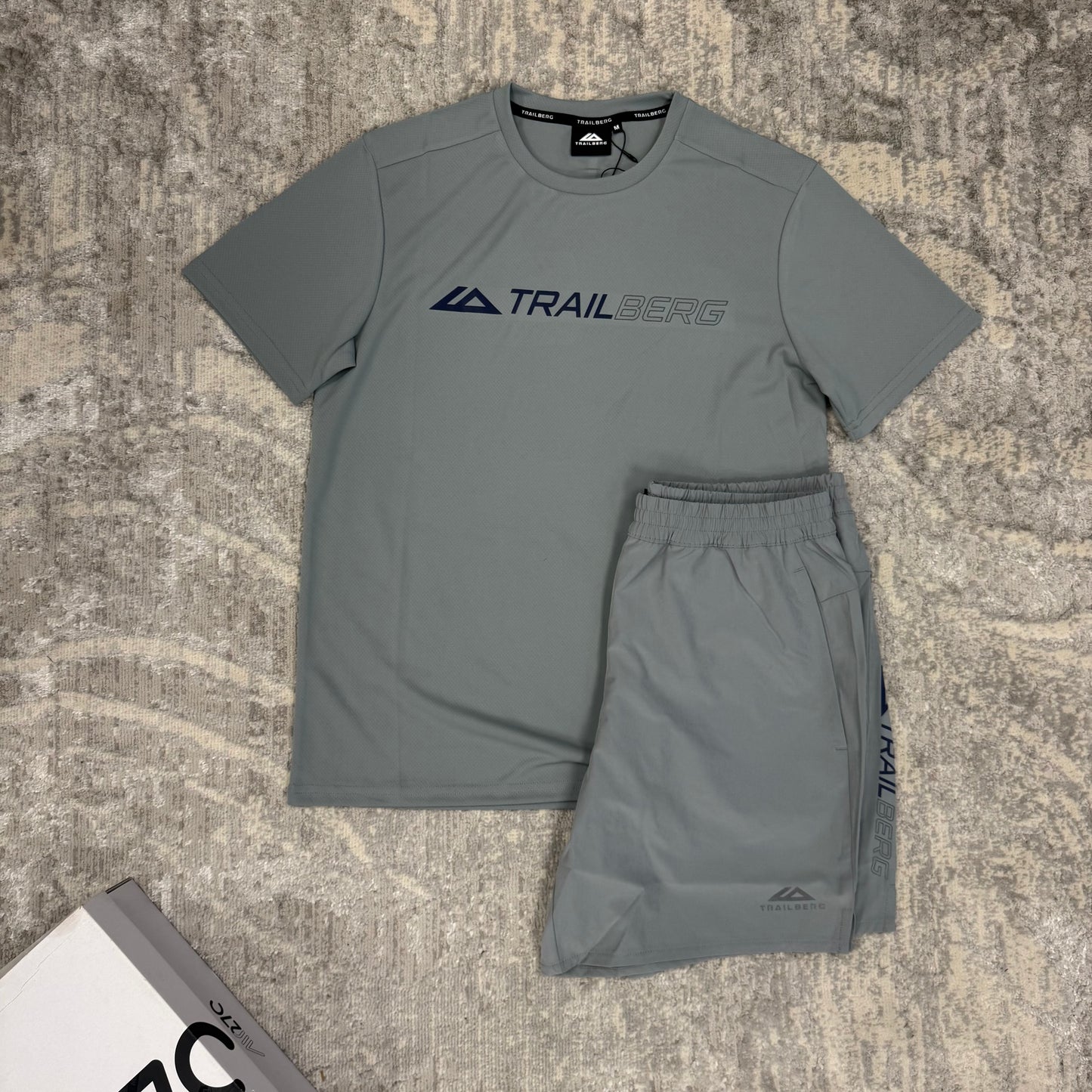 Trailberg Stripe Twin Set Grey
