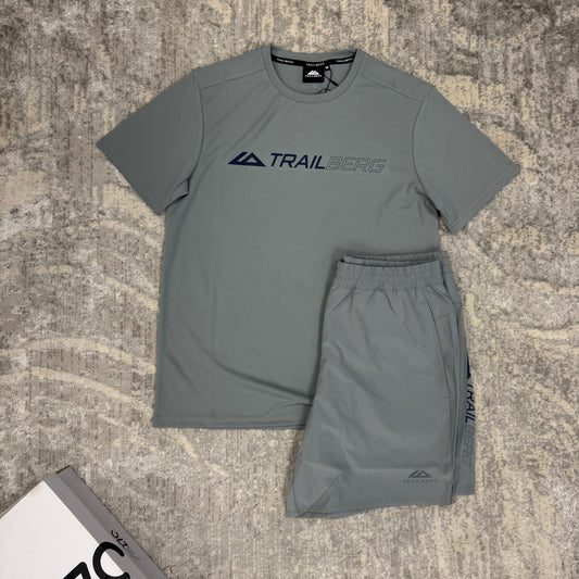 Trailberg Stripe Twin Set Grey