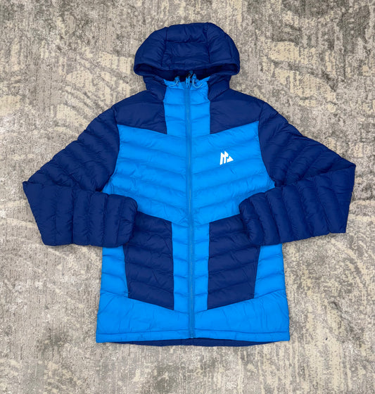 Montirex Two Tone Puffer Jacket Blue/Navy