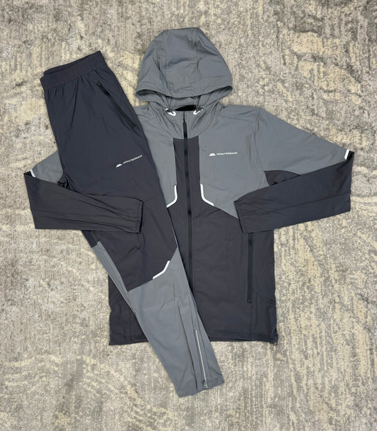 Monterrain Dynamic Tracksuit Two Tone Grey