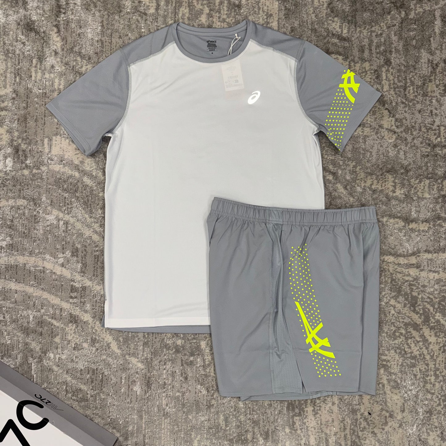 ASICS Icon Twin Set White/Grey/Neon