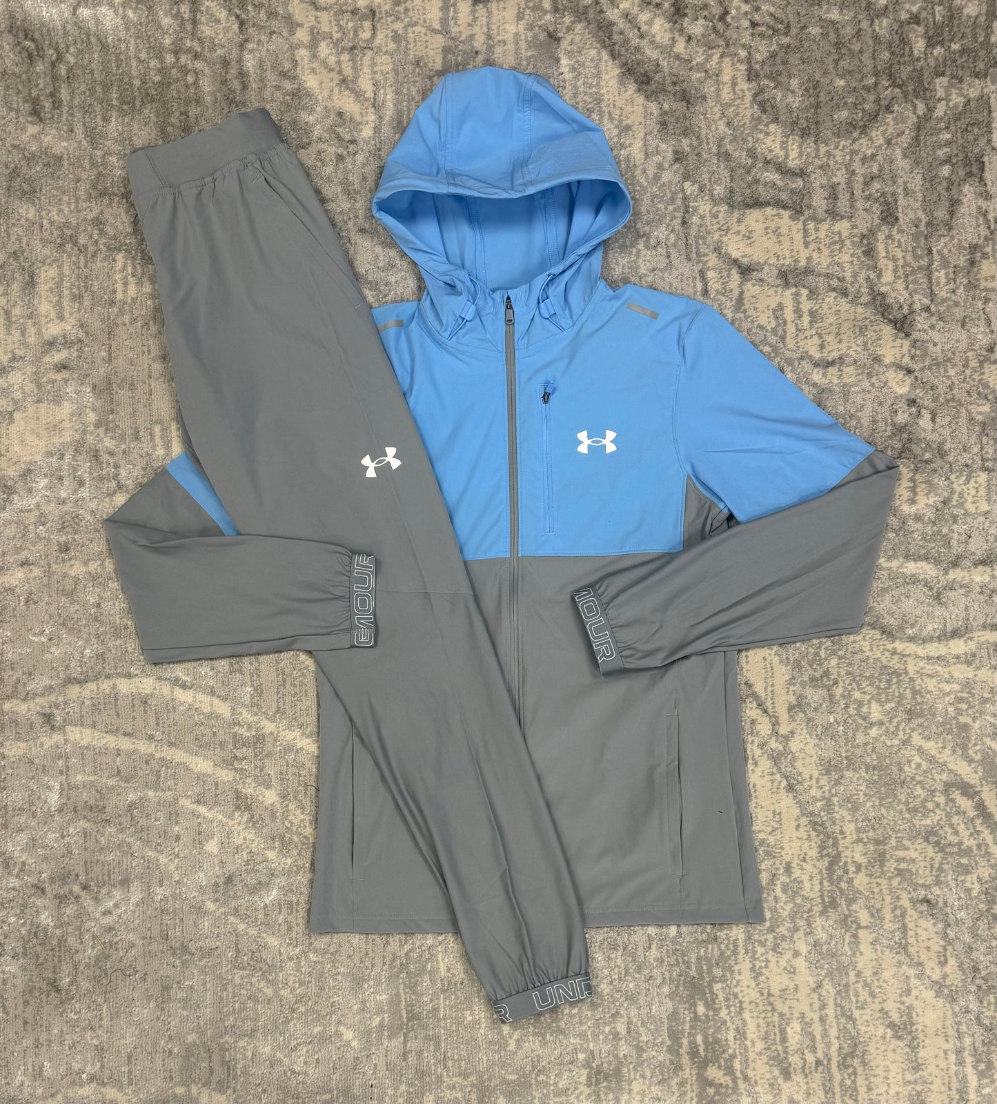 Under Armour Vanish Tracksuit Grey/Blue