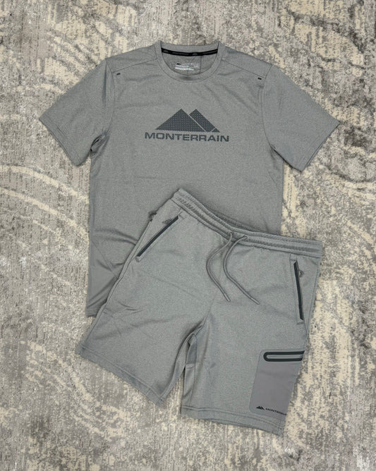 Monterrain Speed T-shirt Set Grey