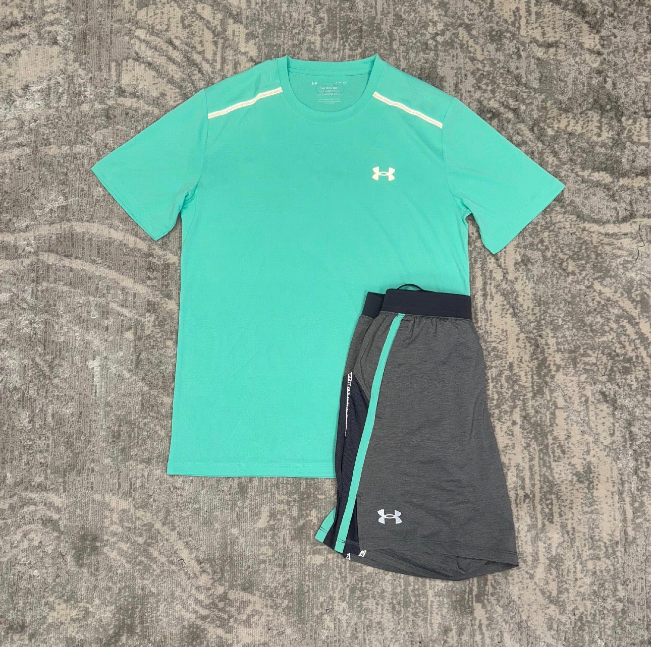 Under Armour Tech Twin Set Green/Grey