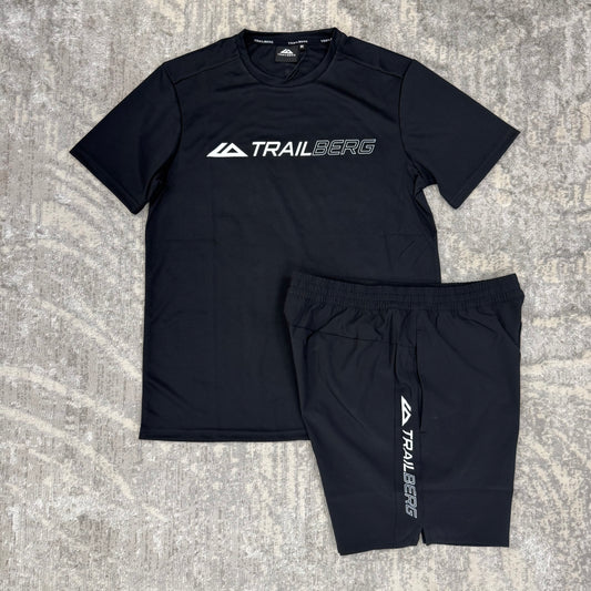 Trailberg Stripe Twin Set Black