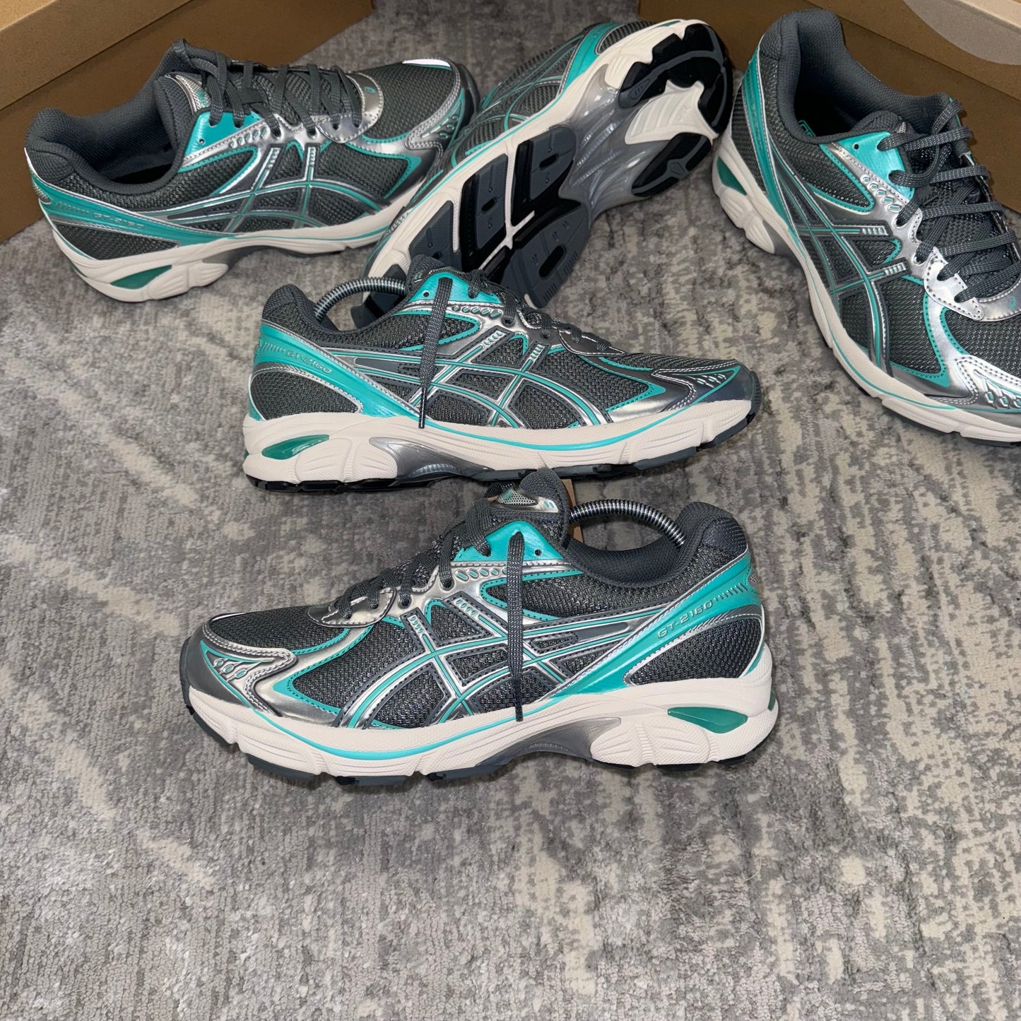 Asics GT-2160 Steel Grey/Waterfall
