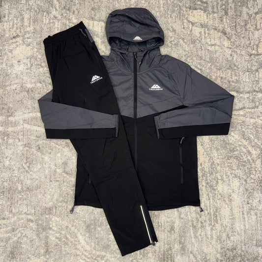 Trailberg Rapid Tracksuit Black/Grey