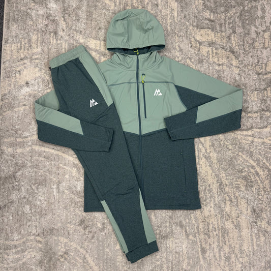 Montirex Summit Tracksuit Full Zip Green