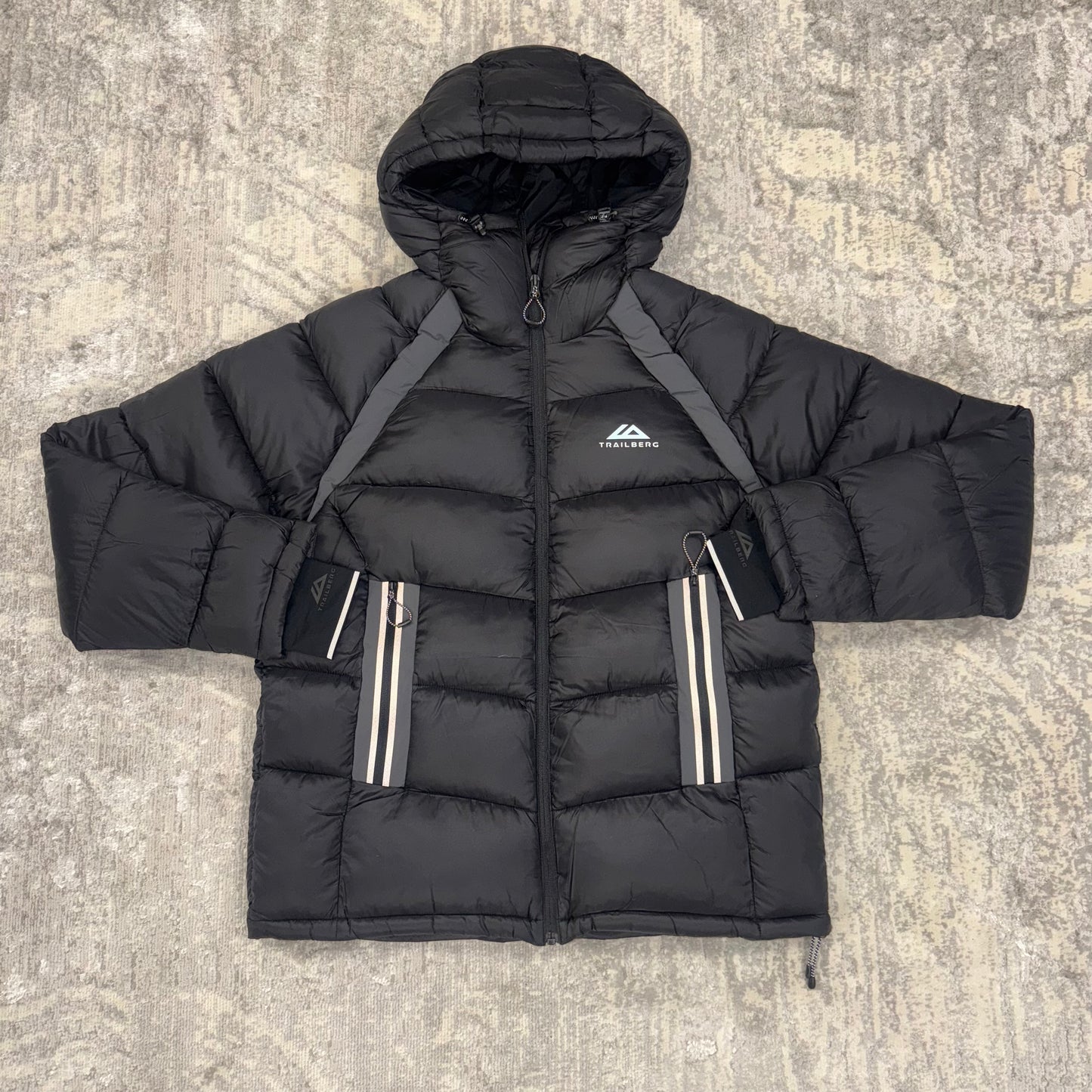 Trailberg Insulated Puffer Jacket Black