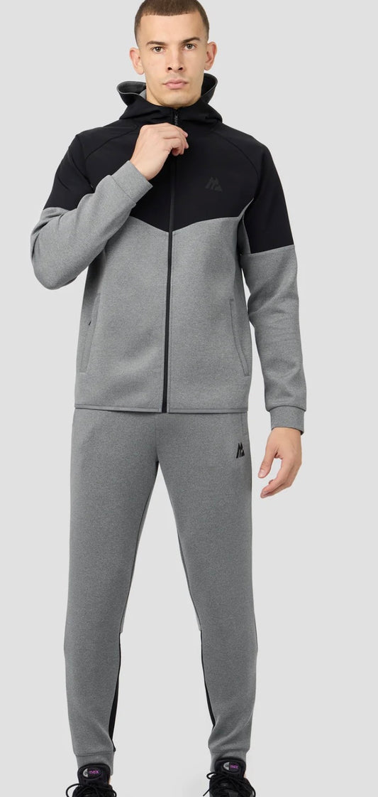 Montirex Fleece Tracksuit Grey Black