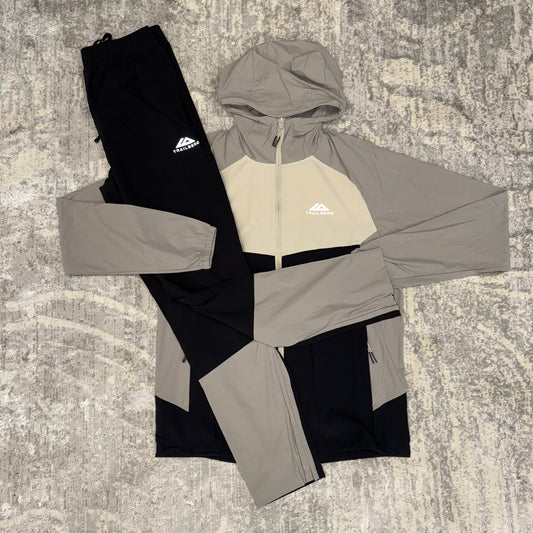 Trailberg Focuse Tracksuit Black/ pale Taupe