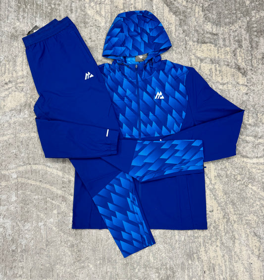 Montirex Charge Print Tracksuit Royal Blue