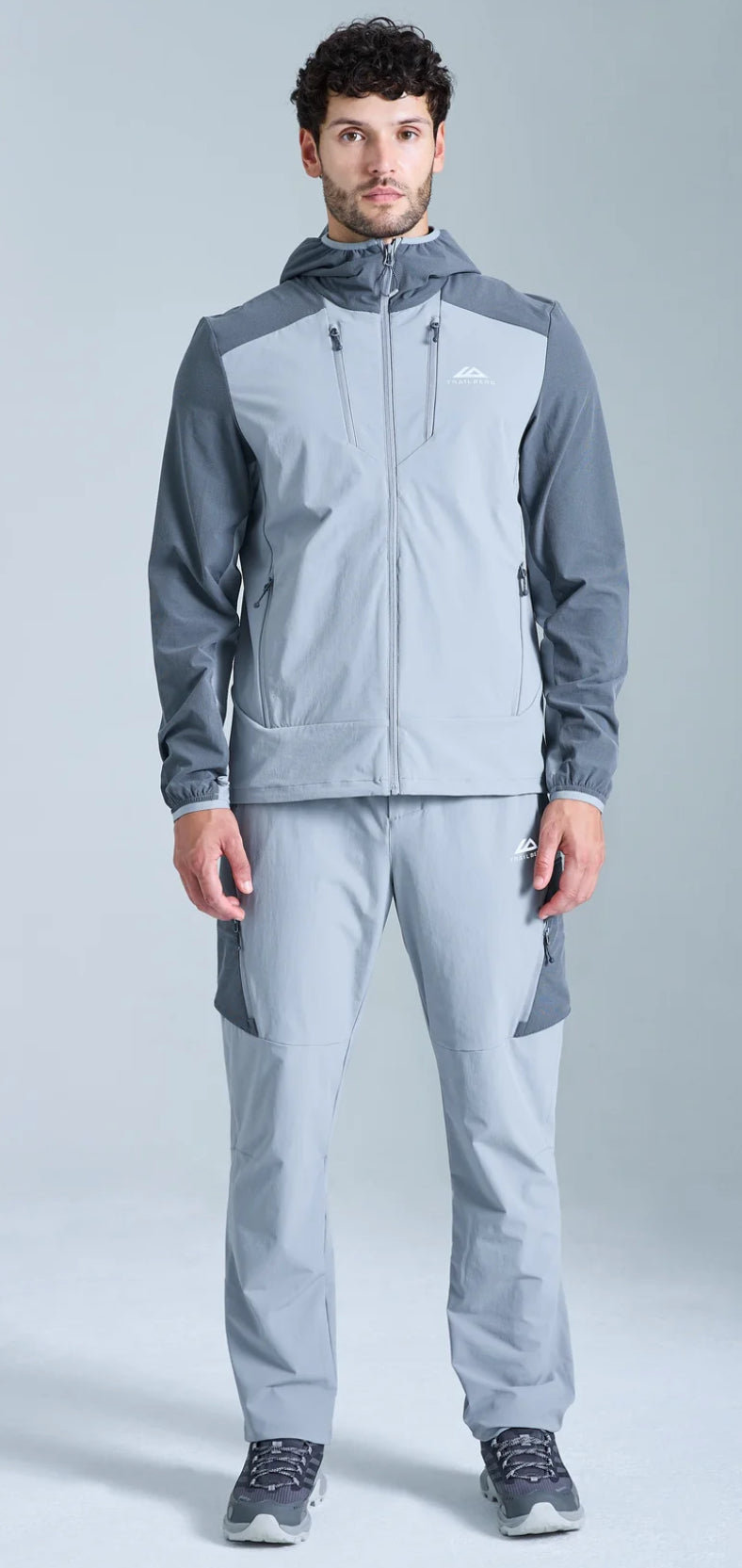 Trailberg falt Tracksuit Grey