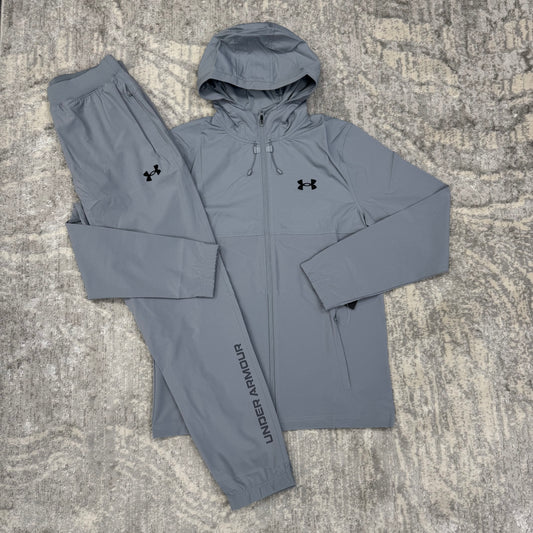 Under armour Stride Tracksuit Grey