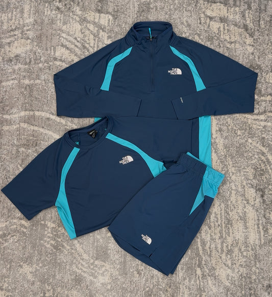 North Face Performance 3 piece blue