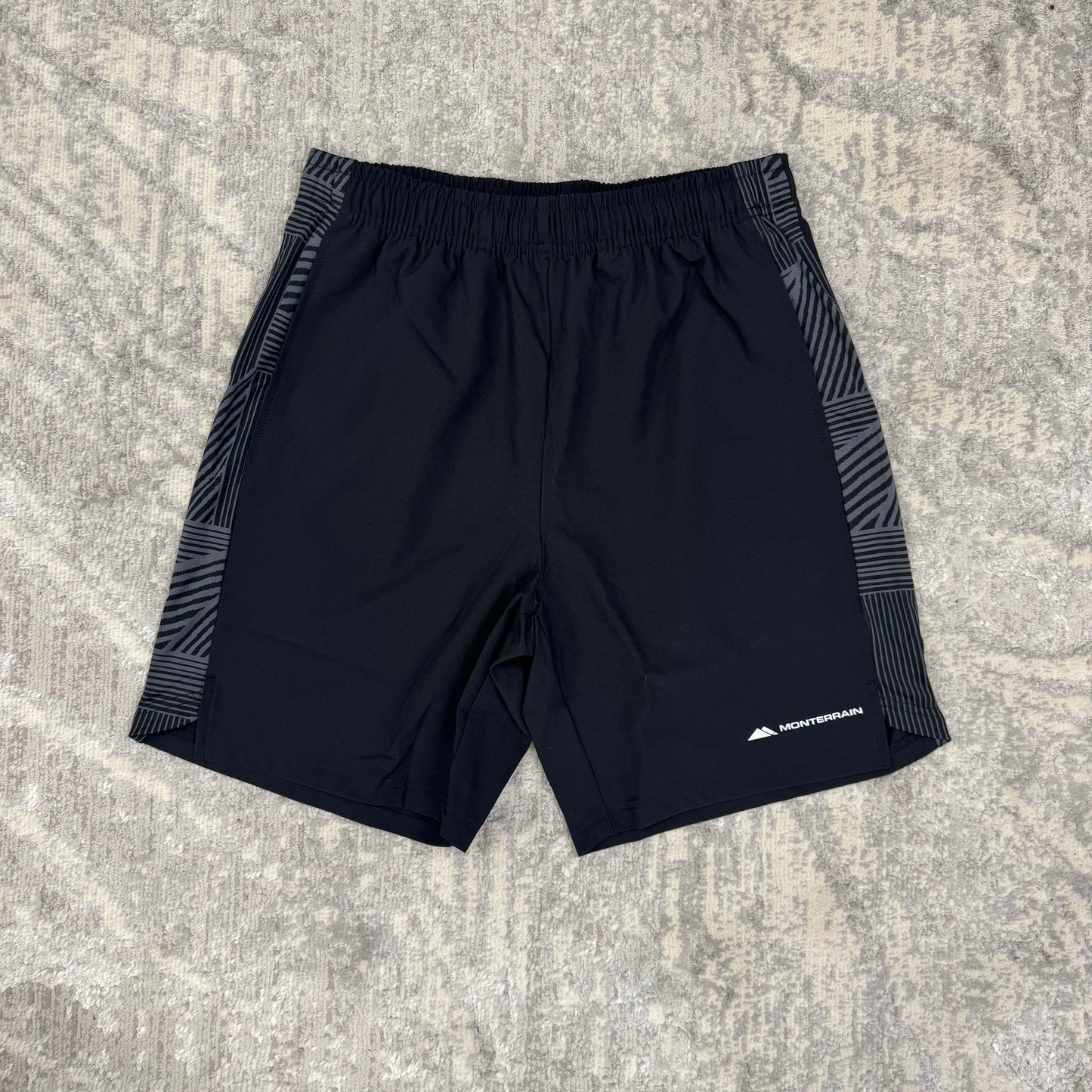 Monterrain Theory Jacquard Shorts Jet Black/Iron Gate