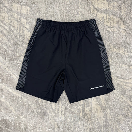 Monterrain Theory Jacquard Shorts Jet Black/Iron Gate