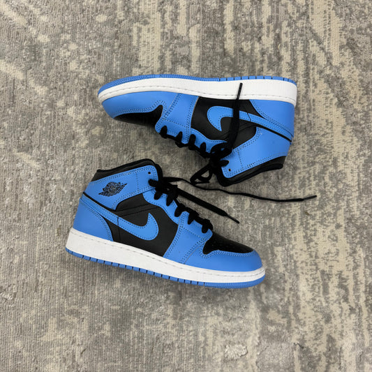 Nike Air Jordan 1 Mid University Blue/Black/White