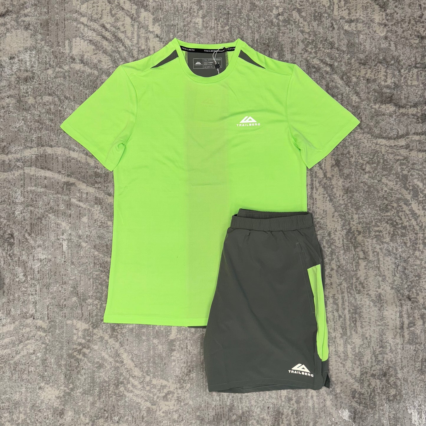 Trailberg Summit Twin Set Army Green/Glow Green