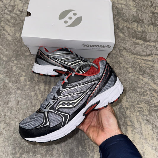 Saucony Ride Grey/Black/Red