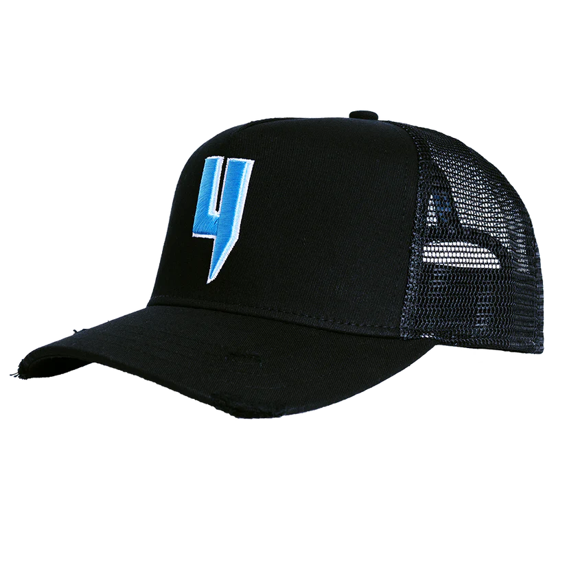 Yelir Cap Black Blue