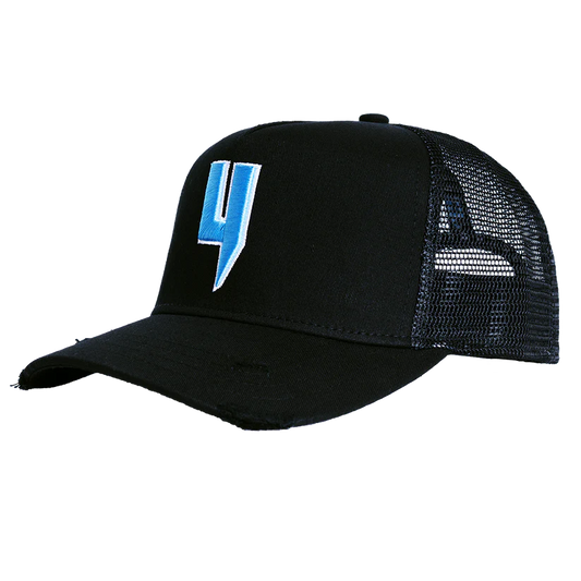 Yelir Cap Black Blue